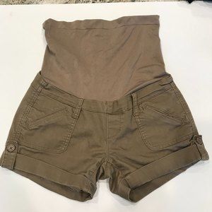 Bellavida Beige Maternity Shorts.  Size S